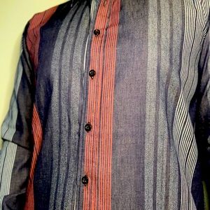Fredd Marshall long-sleeved, casual shirt.